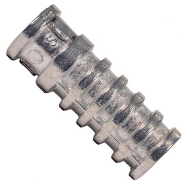 Conquest Fasteners 1/2" x 2" Lag Shield Anchor, Short (10 Pack) - Zinc Alloy