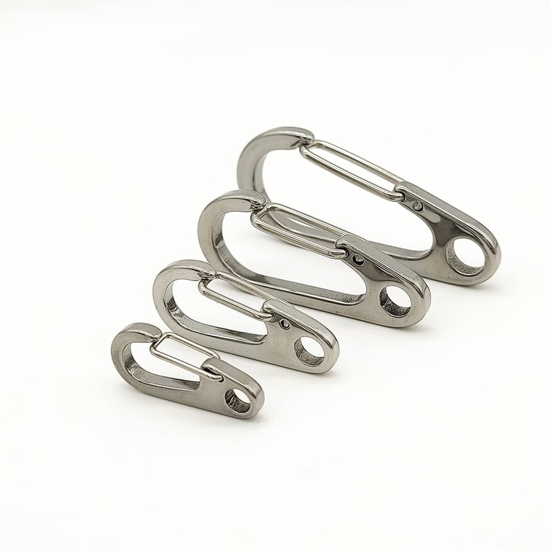 simPLEISURE SUS304 Stainless Steel Hooks, 1.02 inches (26 mm), Set