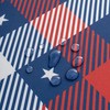 4th of July Tablecloth Rectangle Patriotic Memorial Day Red Blue