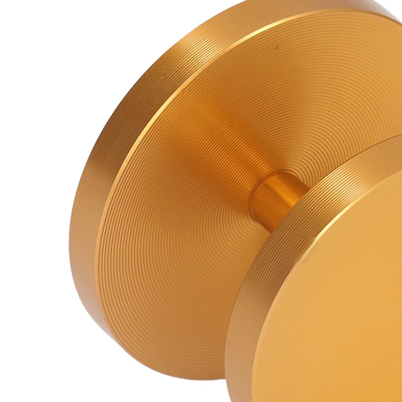 Double Head Coffee Powder Tamper Non Corrosive Aluminum Dual Sided