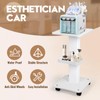 3 Tier Trolley Cart with Wheels - Esthetician Cart for