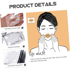 25piezas Mascarillas Labiales De Hidratantes y Exfoliantes Para Cuidado De Labios Gel Pads Compactos Para Mujer Hidratación Profunda y Nutrición Diaria