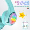 Riwbox CF9 - Auriculares Bluetooth para niños con luz LED,
