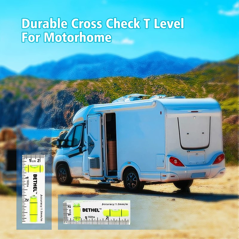 T-Type Level Mini Bubble Level Two directions Spirit Level Shatterproof