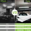 4FT LED Flush Mount Wraparound Light, with 3 Wattages/3 Lumens/3