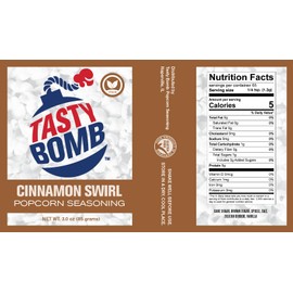 Tasty Bomb Seasonings (Cinnamon Swirl)