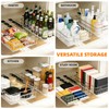 YUBAMIN Pull Out Cabinet Organizer, 1 Pack Stainless Steel Pull