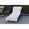 Luxury Hotel Spa Pool Fitted, Solid Terry Cloth Chase Lounge