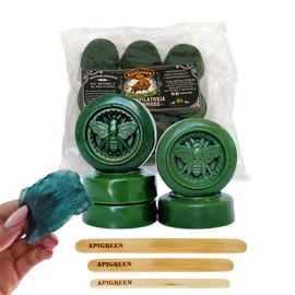 APIGREEN - CERA ESPAÑOLA PARA HOMBRE 1KG (BARBA, BIGOTE, NARIZ, ESPALDA, OREJAS) - DEPILACIÓN PARA HOMBRES | EFICAZ CONTRA TODO TIPO DE VELLO | CON AROMA VARONIL