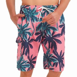 Srnede Mens Swim Trunks Swim Shorts Swimwear Bathing Suits Quick Dry with Mesh Lining