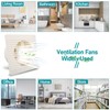 MEKOTRIN Exhaust Fan, 8 Inch Window Wall Mount Vent Fan