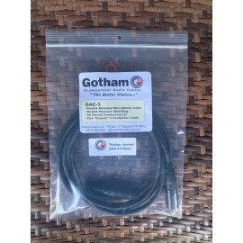 Gotham GAC-3-5.8  Classic Microphone Cable Assembly 25 foot