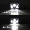 4x6 Inch LED Headlights Rectangular Light DOT Approved High/Low Beam