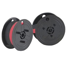 Casio FR 620 Tec Double Spool Original Fabric Ink Ribbon Black/Red