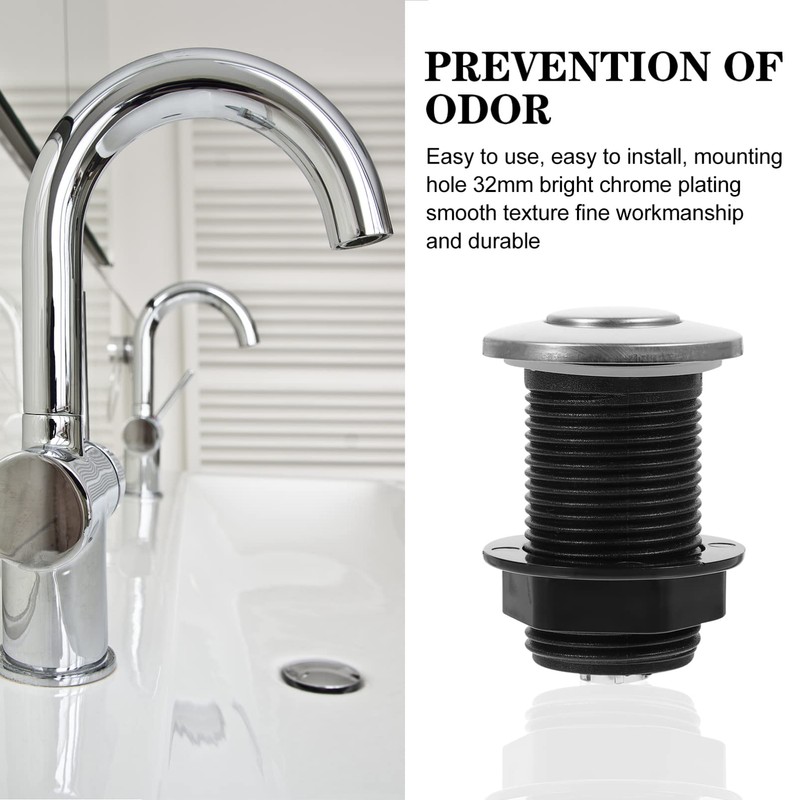 Operitacx 32S Air Sink Top Push Button - Garbage Disposal