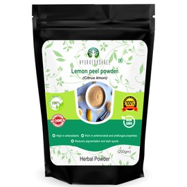 AYURVEDASHREE Lemon Peel Powder 200 Gm | 100% Pure | Processed from Sun-Shade Dried Lemon Peel