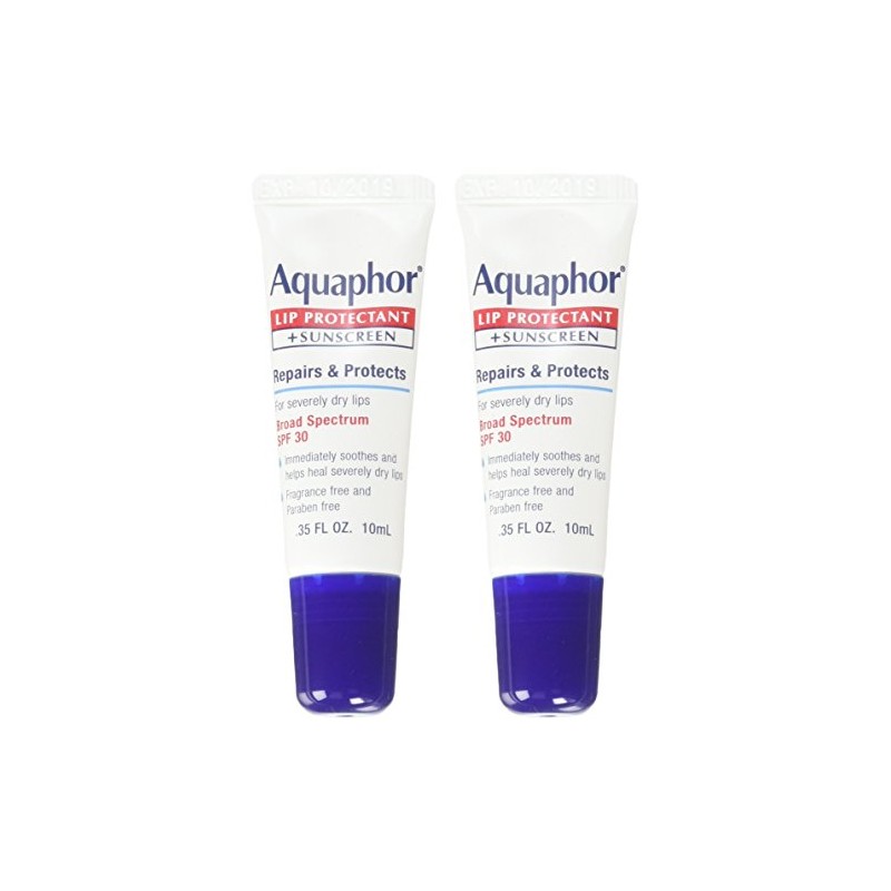 Reparador de labio y protector Aquaphor Lip Repair, protección solar