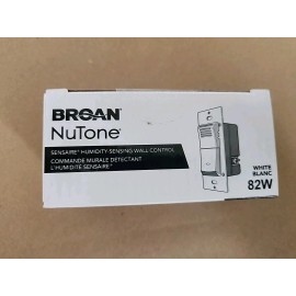 Broan NuTone White Sensaire Humidity Sensing Wall Control 82W