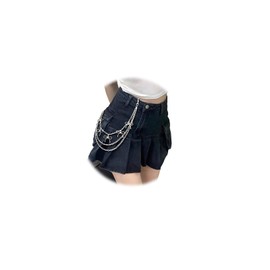 GUROENKY Body Jewelry Chain Belt, Women's Fashion Accessory for Parties, One Size, Non-Precious Metal, No Gemstone