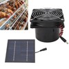 Solar Exhaust Fan Efficient Heat Dissipation Ventilation 50W Solar Panel