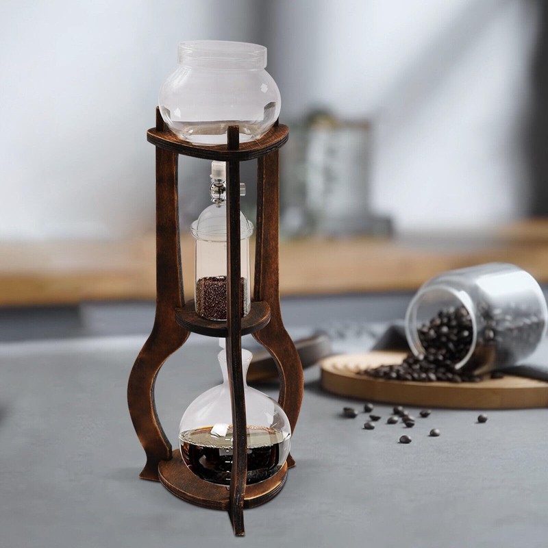 YINZINR Cold Brew Drip Coffee Maker, 600ml/20.29oz Capacity 6-8 cup