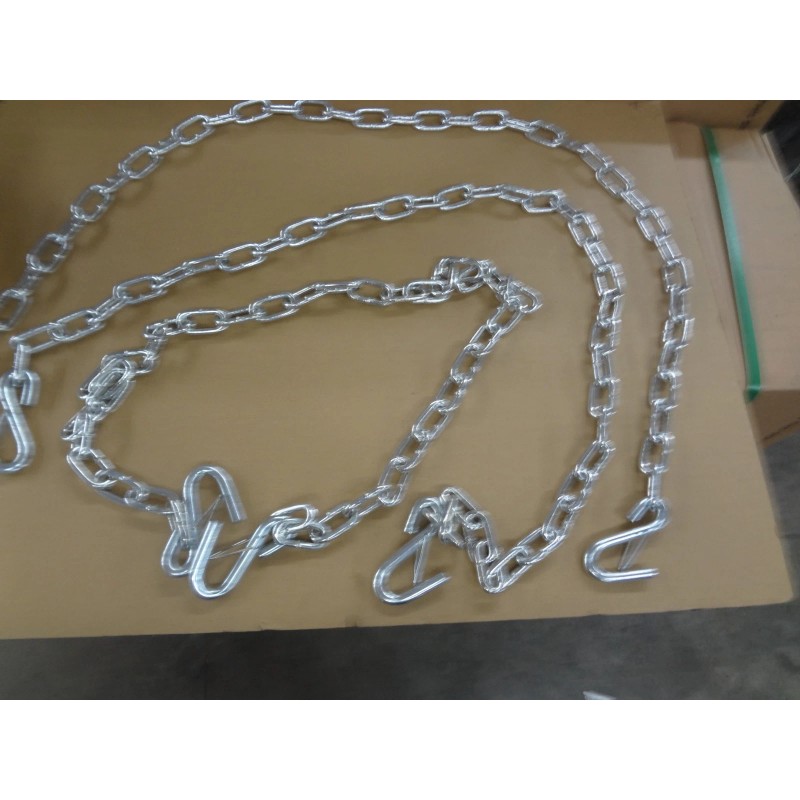 3 Heavyduty 60inch Steel Boat Trailer Safety Chain With Spring
