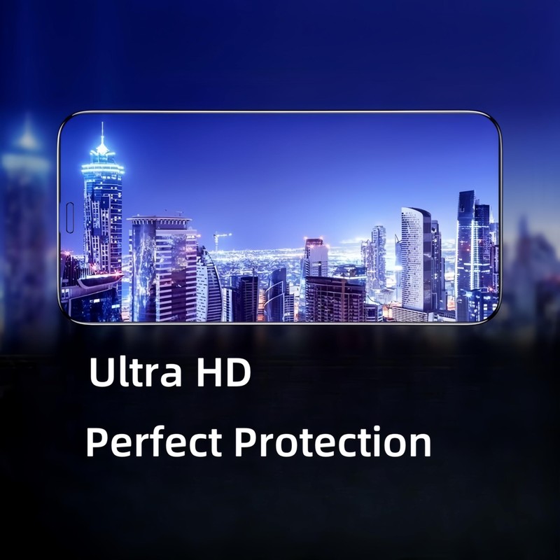 LZRLZW 2 Pack Screen Protector for iPhone15 Pro Max,[8K HD][Eye