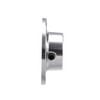sourcing map Closet Wardrobe Rod Flange,25mm/1inch Dia, Socket Bracket Support