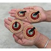DharmaObjects Belly Dancing Lotus Pro Finger Zills or Cymbals (Red)