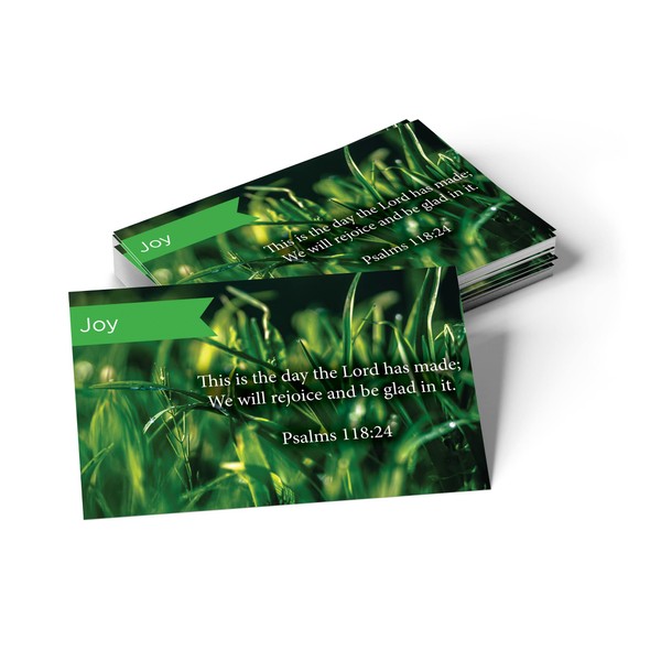 Pass Along Pocket Scripture Cards, Joy, Psalms 118:24, Pack of