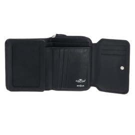 Golden Head Polo Wallet 9cc 11 cm RFID, black, Standard size, coin purse