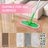 8Pcs Reusable Microfiber Mop Pads Compatible with Swiffer Sweeper，Dry Sweeping
