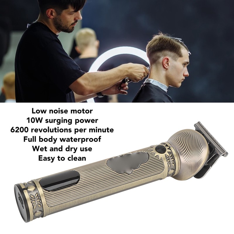 Electric Hair Trimmer Multi Function Low Noise USB Electronic Waterproof