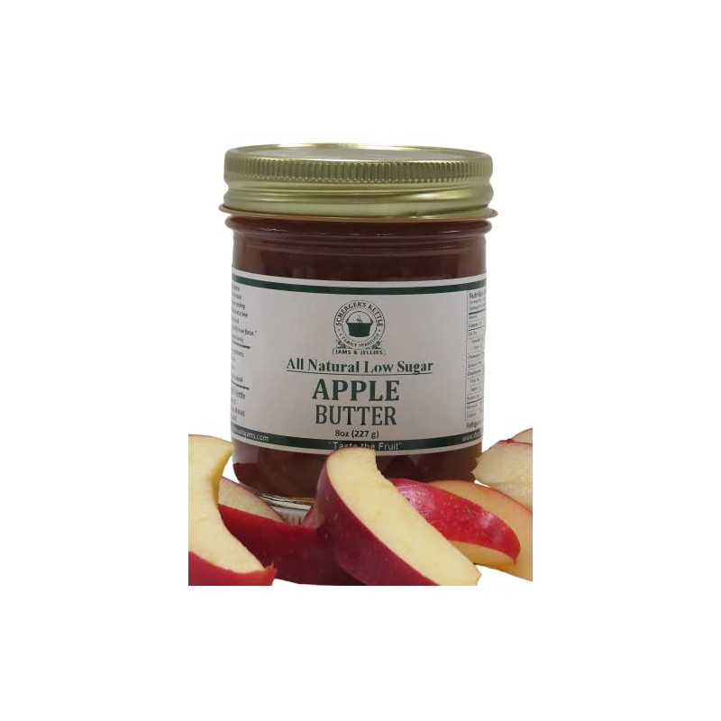 Apple Butter, All Natural/Low Sugar, 8 oz