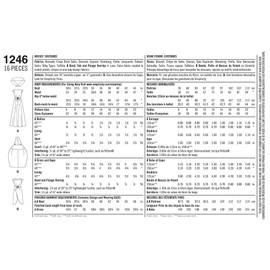 Simplicity Creative Patterns 1246 Misses' Fantasy Costumes, Size: HH 6-8-10-12