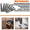 HaoTrade 8-Piece Magnetic Screwdriver Kit, Hex Screwdriver Bits Set, 1/4
