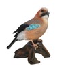 MAISONICA Eurasian Jay Ornament Figurine Home Garden Bird Statue 16cm