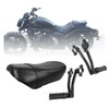 NANSENJPMP Passenger Pillion Seat and Passenger Footpeg Mount Kit for