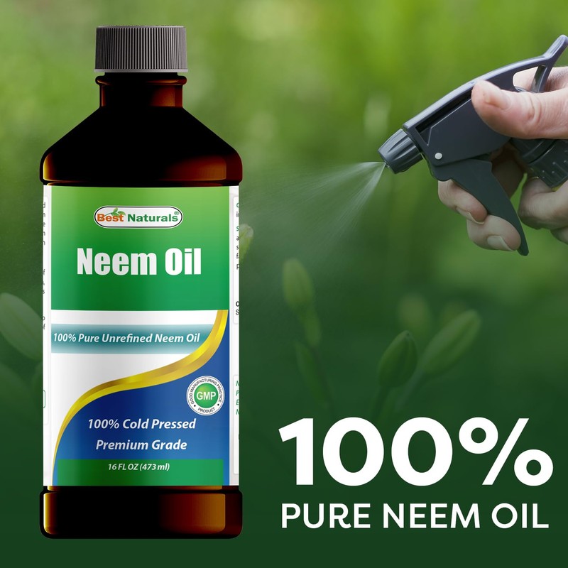 Best Naturals 100% Pure Neem Oil, 100% Cold Pressed and