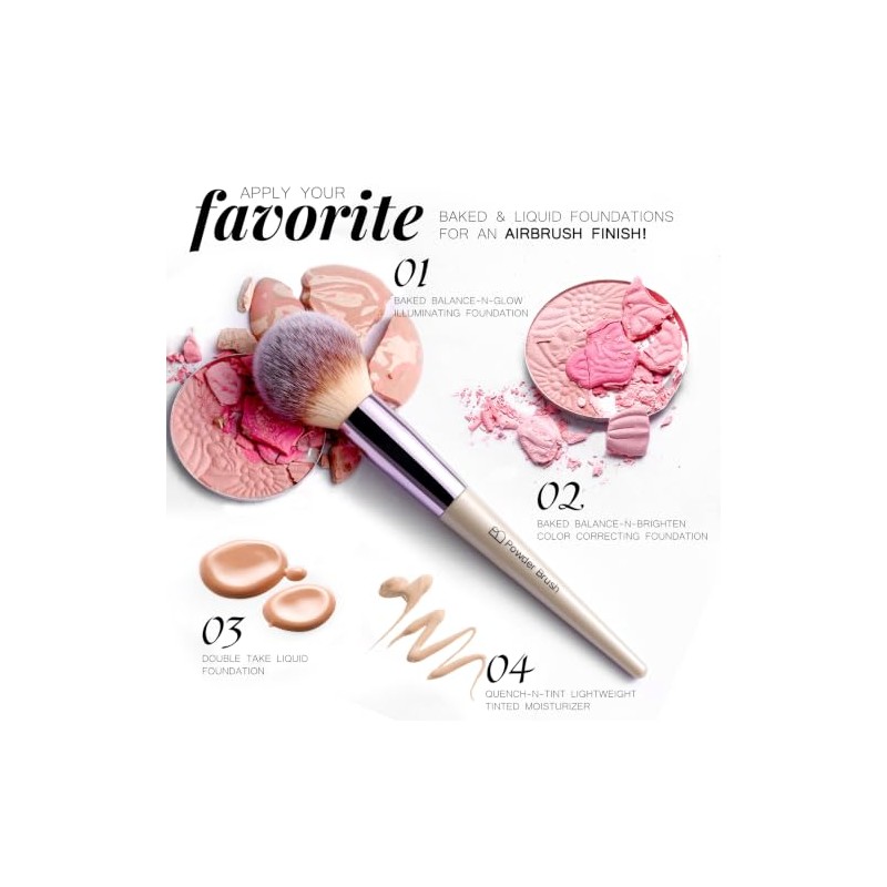 BS-MALL Makeup Brushes Premium Synthetic Foundation Powder Concealers Eye Shadows