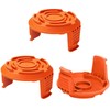 XINTONG 3Pcs Replacement Spool Cover Caps,Trimmer Spool Caps,Garden Tool Mower