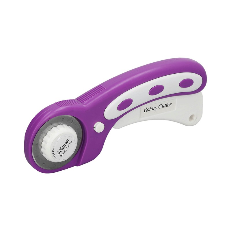 6pcs Purple Rotary Contour Cutter Set DIY Fabric Cutter Tools