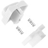 Firbon 5 Pieces White Replacement Blade with Automatic Security Safeguard