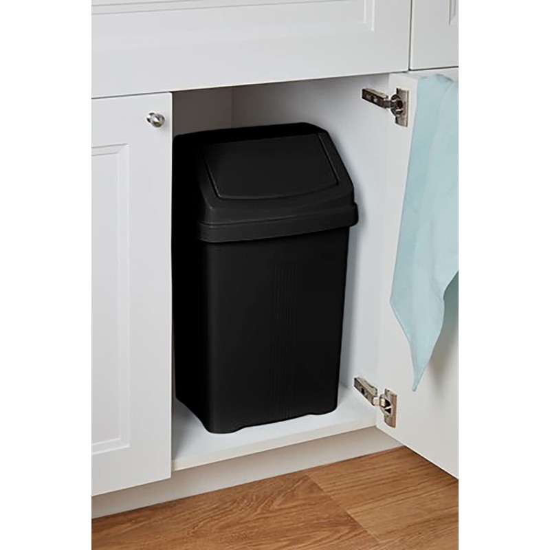 M1SS Casa 8L Swing Bin Assorted Colours High Grade Flip