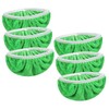 Gatuida 6pcs Microfiber Mop Pads Replacement Washable Flat Mop Cloths