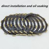 BIGLKNM Clutch Kit Friction Plates & Cover Gasket Push Rods