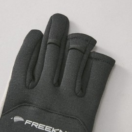 Free Knot Y4622-L-90 Photoelectric FOURON Sheepback Gloves, 3 Cuts, L, Black