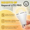Emergency-Rechargeable-Light-Bulb, Stay Lights Up When Power Failure, 1200mAh15W 80W Equivalent