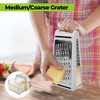 MantraRaj 2 in 1 Cheese Grater with Container 480ml for