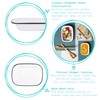 Argon Tableware White Enamel Pie Dishes - Metal Outdoor Camping